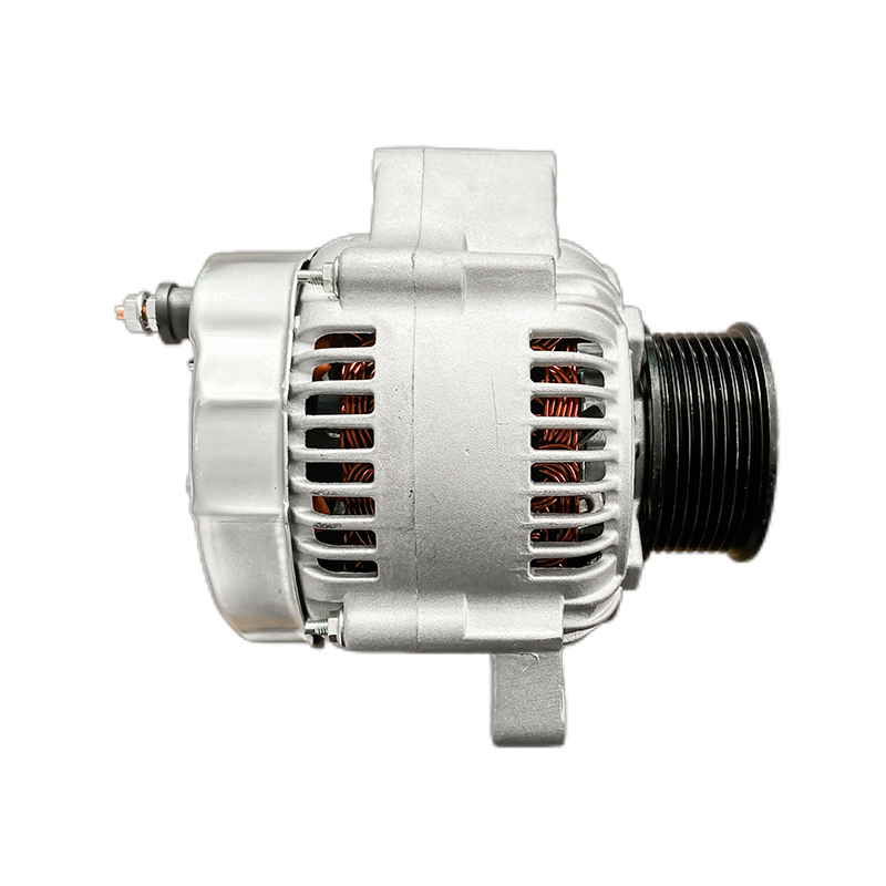 Alternator Denso 24V 60A pentru Komatsu PC200 PC220 | Unitate de înlocuire a scripetelor cu 8 caneluri de 77 mm
